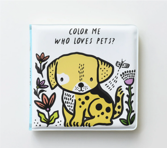 Wee Gallery Bath Book - Who Loves Pets?