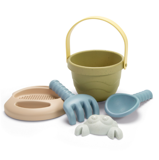 Dantoy Tiny BIO Bucket Set in Gift Box - Green