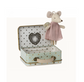 Maileg Angel Mouse in Suitcase