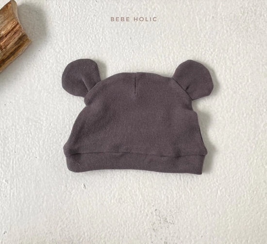 Bebe Holic Baby Bear Hat - Navy