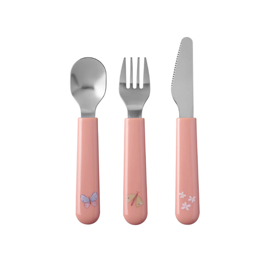 Little Dutch Mepal Cutlery Set - Flowers & Butterflies