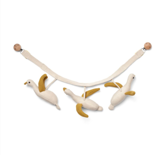 Liewood Parly Bird Pram Chain - Sandy