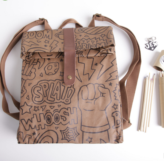 Jex Colour-in Backpack - Power