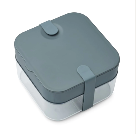 Liewood Amandine Bento Box - Sea Blue / Whale Blue