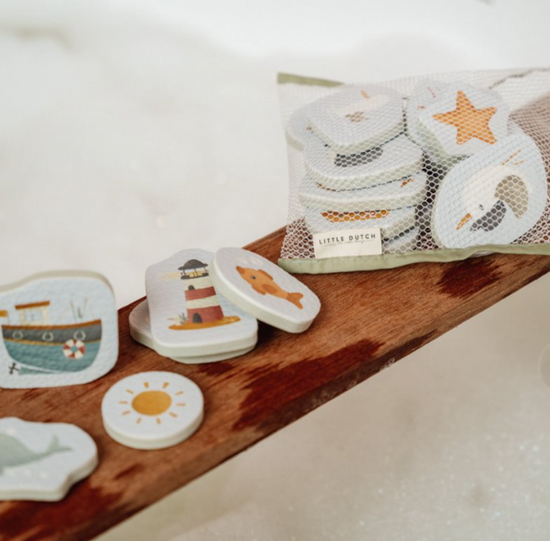 Little Dutch Foam Bath Toys - Sailors Bay