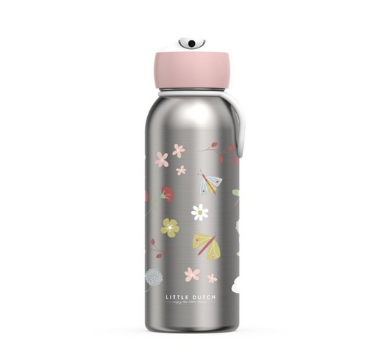 Little Dutch Mepal Insulated Bottle - Flowers & Butterflies 350ml
