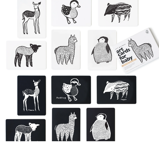 Wee Gallery Art Cards - Baby Animal