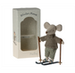 Maileg Winter Mouse - Big Brother with Ski&