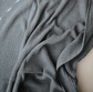Mushie Knitted Ribbed Baby Blanket - Grey Melange