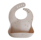 Mushie Silicone Bib - Vanilla Confetti