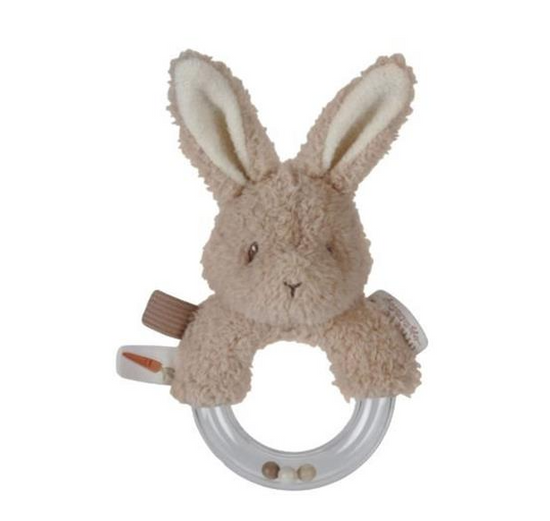Little Dutch Ring Rattle - Baby Bunny