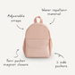 Mushie Toddler Backpack - Blush