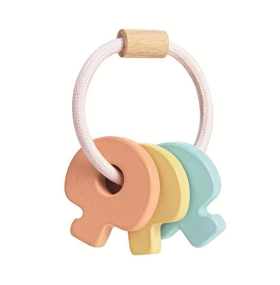 Plan Toys Baby Key Rattle