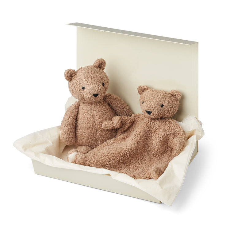 Liewood ted baby gift set, fox & bramble