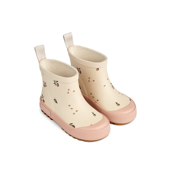 Liewood Tekla Printed Rainboot - Peach / Sea Shell