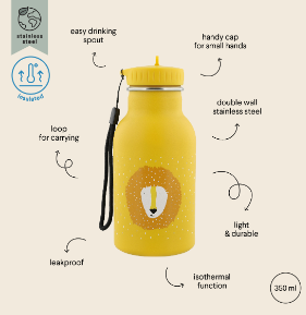 Trixie Water Bottle 350ml Mr.Lion