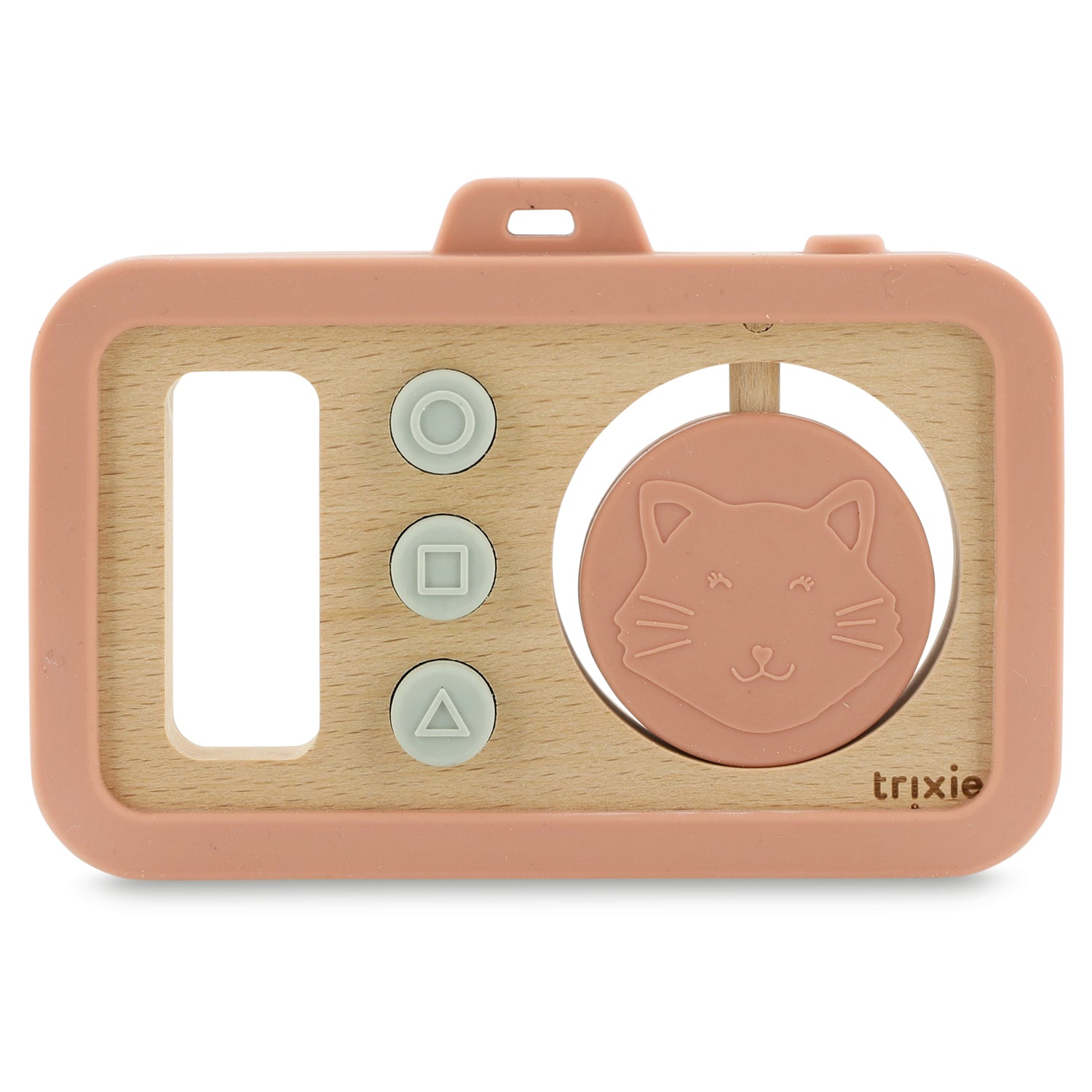 Trixie Wooden Silicone Baby Camera Mrs.Cat