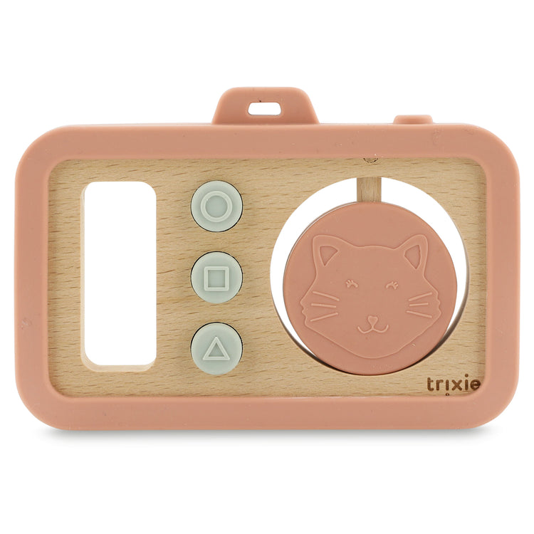 Trixie Wooden Silicone Baby Camera Mrs.Cat