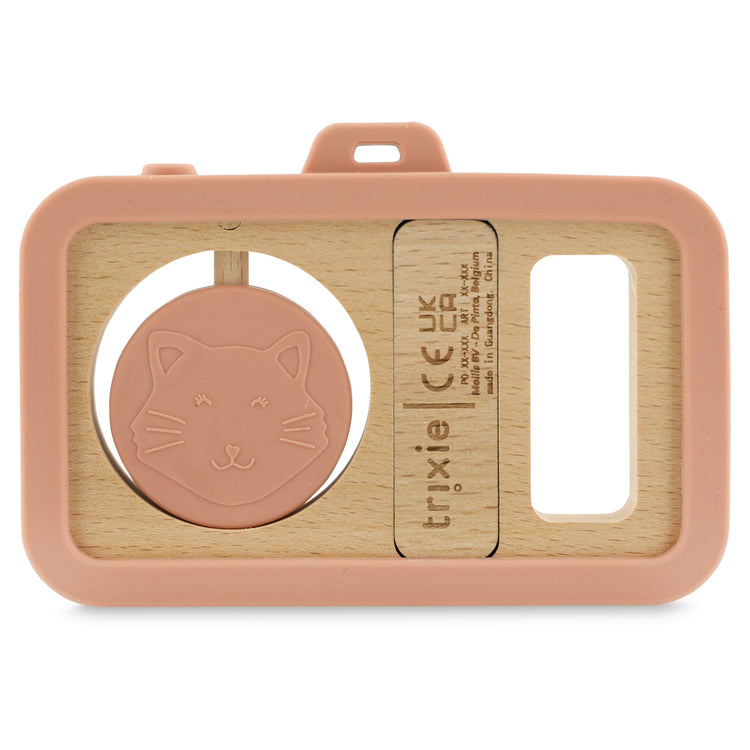 Trixie Wooden Silicone Baby Camera Mrs.Cat