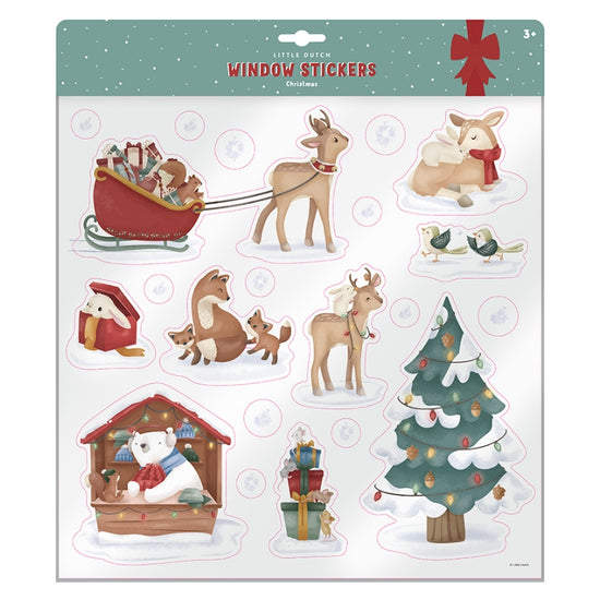 Little Dutch Window Stickers - Christmas