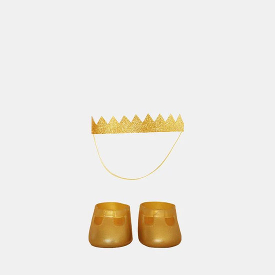 Olli Ella Dinkum Doll Sparkle Set - Gold
