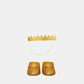 Olli Ella Dinkum Doll Sparkle Set - Gold