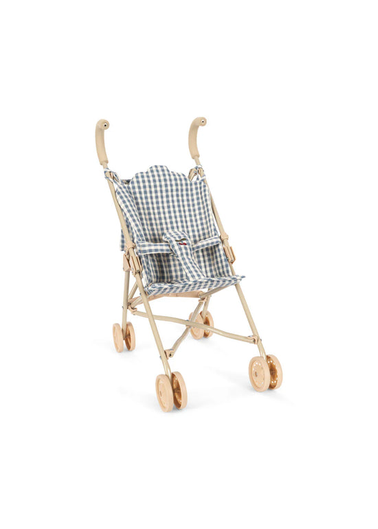 Konges Sløjd Cheeky Doll Stroller - Blue Check