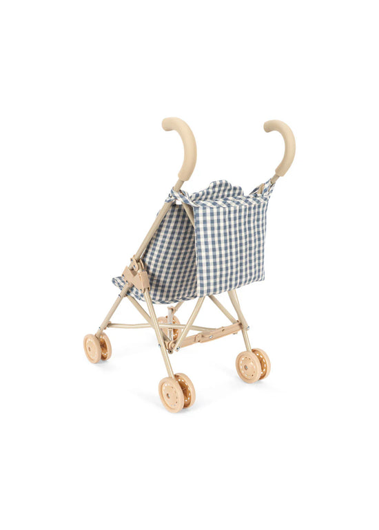 Konges Sløjd Cheeky Doll Stroller - Blue Check