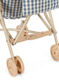 Konges Sløjd Cheeky Doll Stroller - Blue Check