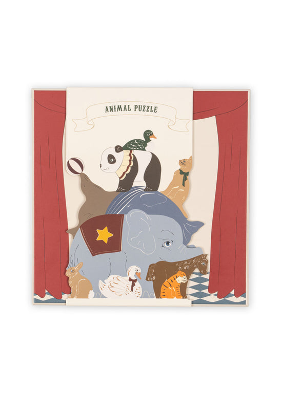 konges slojd animal puzzle fox & bramble