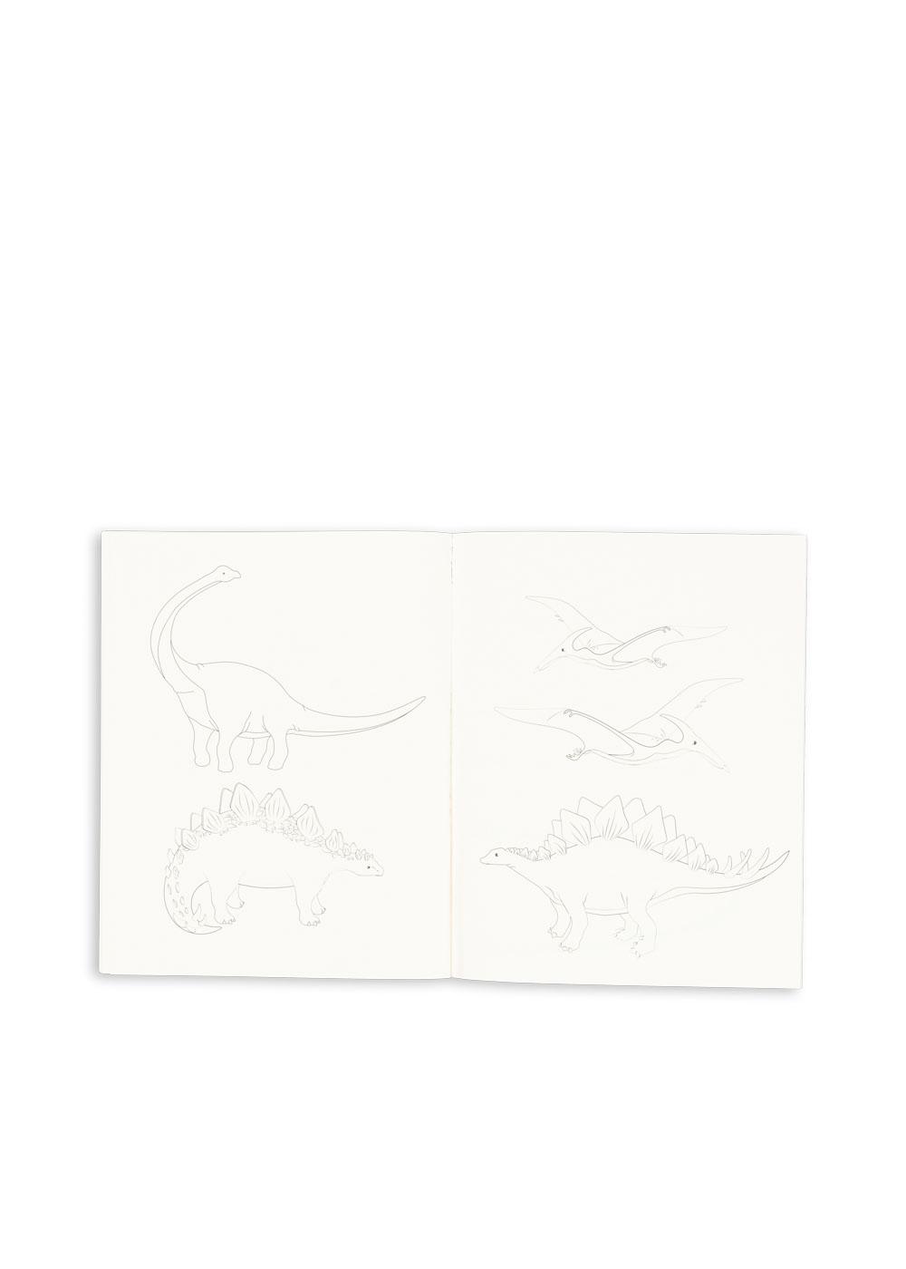 konges slojd colouring book dino