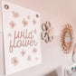 Leonie & The Leopard Wall Banner - Wildflower