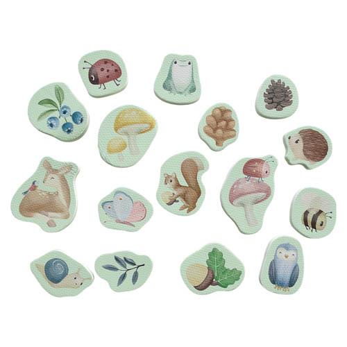 Little Dutch Foam Bath Toys - Forest Friends & Fairy Garden