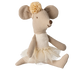 Maileg Ballerina Mouse - Little Sister, Off-White