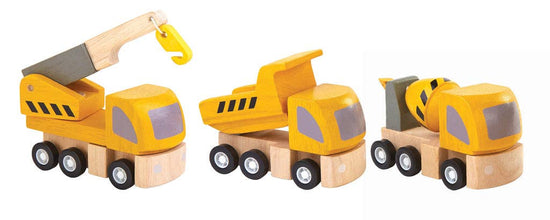 Plan Toys Highway Maintenance Vehicles