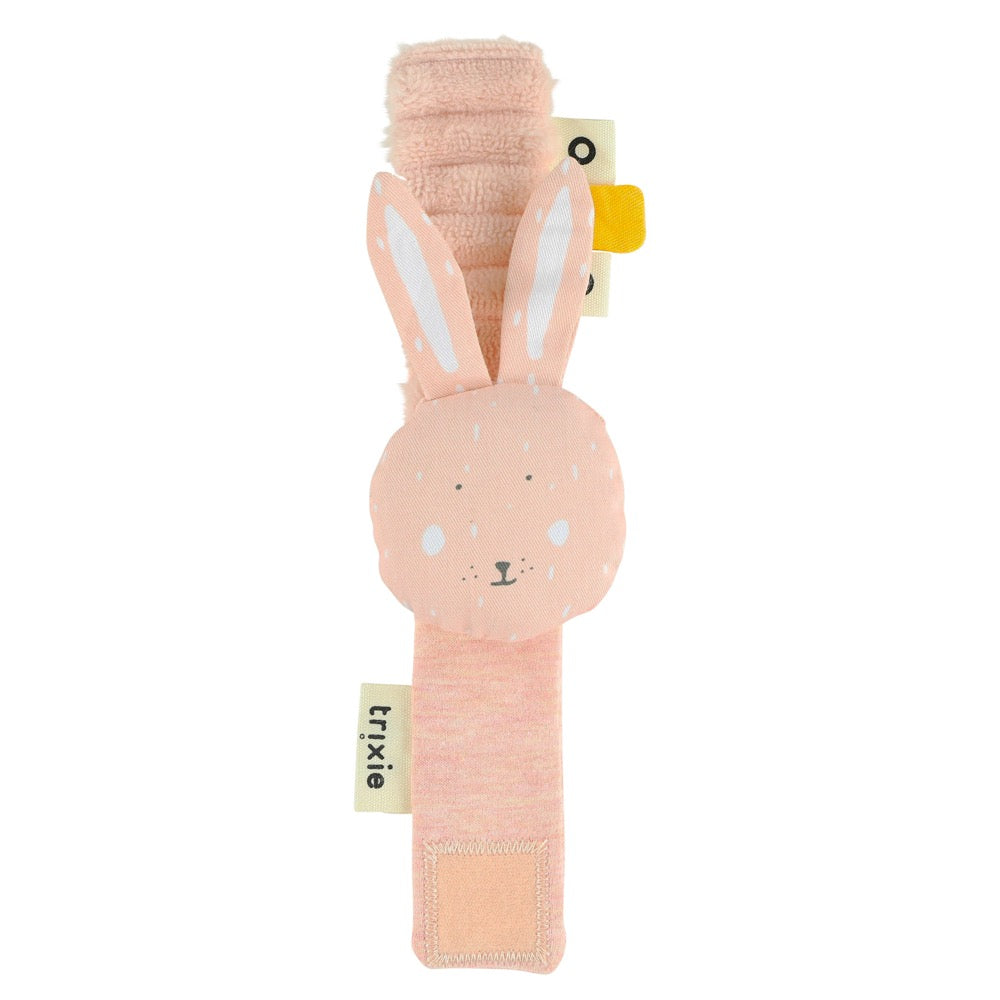 trixie wrist rattle mrs.rabbit