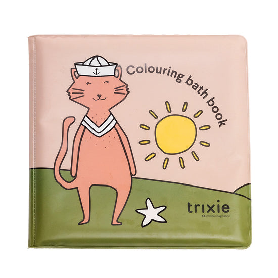 Trixie Colouring Bath Book - Mrs. Cat and Friends