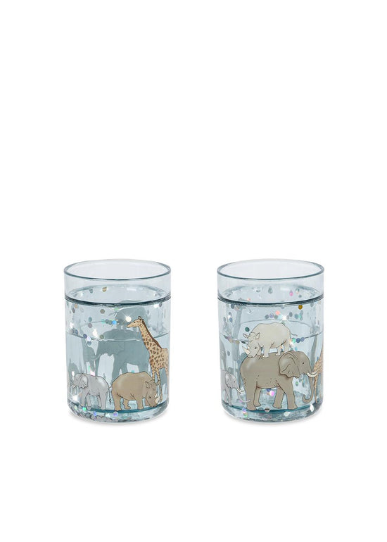 Konges  Sløjd Glitter Cups 2-pack - Safari