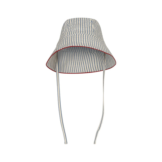 Konges Sløjd Ace Sunhat - Stripe Bluie