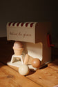 Konges Sløjd Wooden Ice Cream Maker - Beige