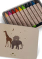 Konges Sløjd Crayons Bees Wax 10-pack - Safari