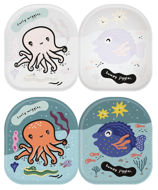Wee Gallery Shaped Bath Book - Octopus & Friends