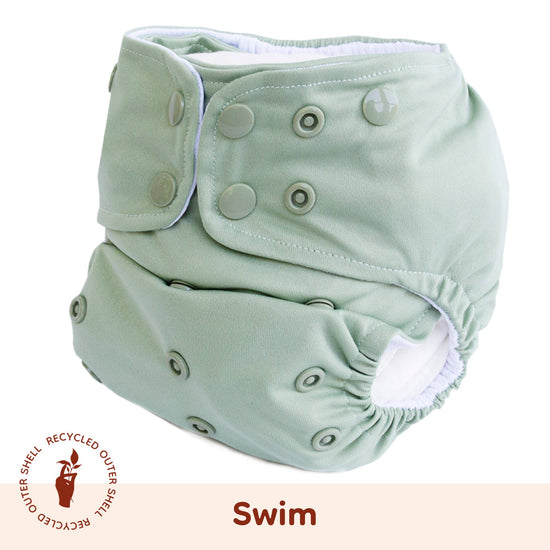 Lighthouse Kids Company Swim Cloth Diaper - Seafoam