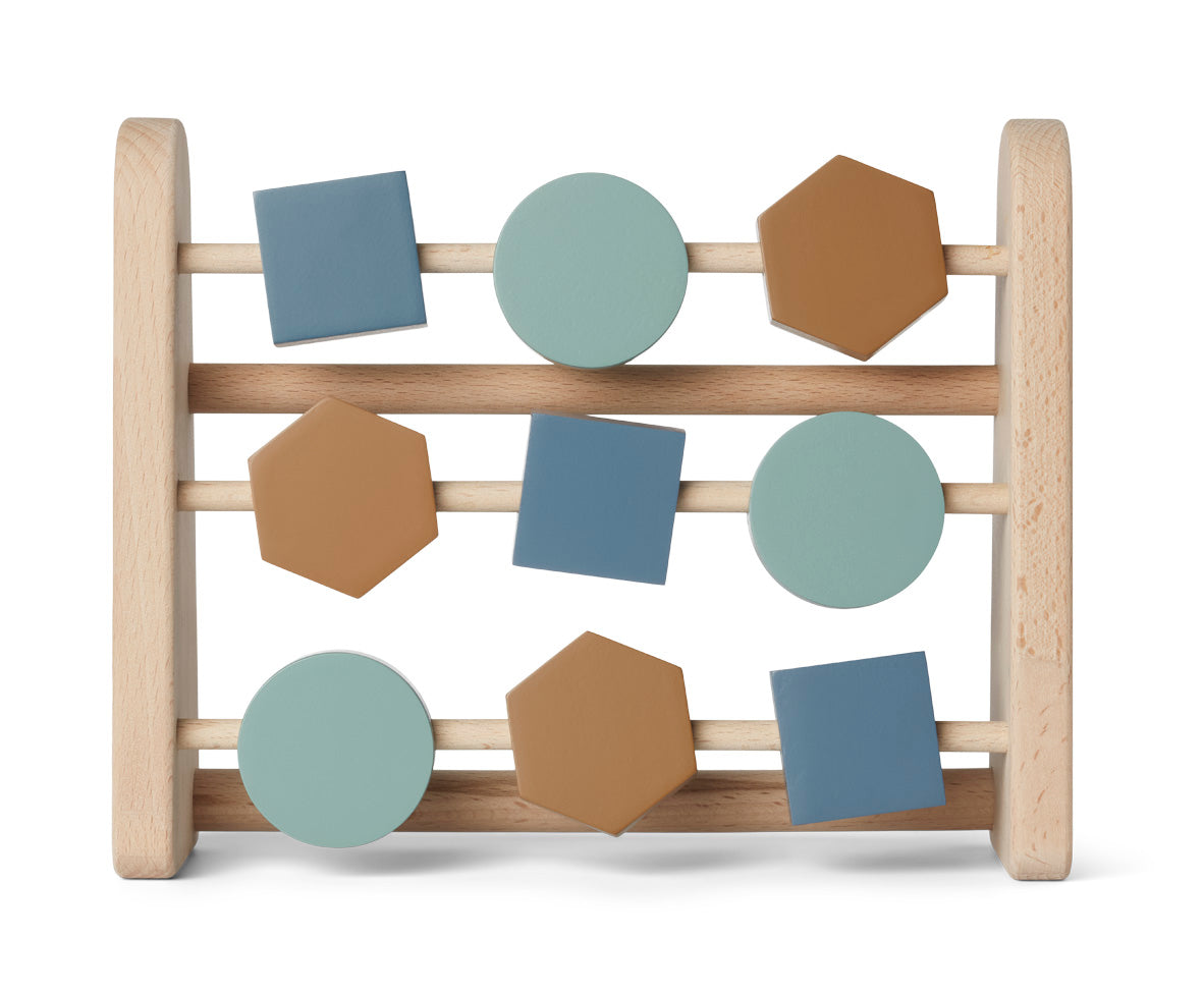 Liewood - Astrid Abacus - Blue - Liewood, Wooden Toy, Fox & Bramble