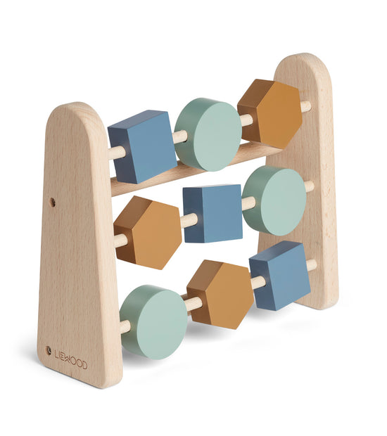 Liewood - Astrid Abacus - Blue - Liewood, Wooden Toy, Fox & Bramble