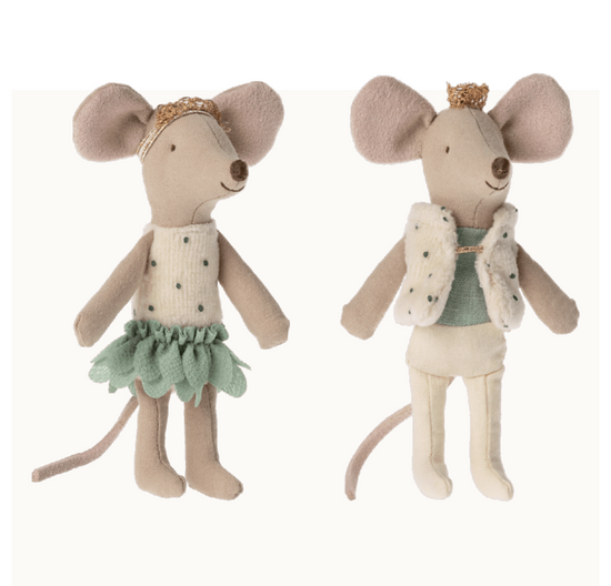 Maileg Royal Twins Mice -  Little Sister and Brother