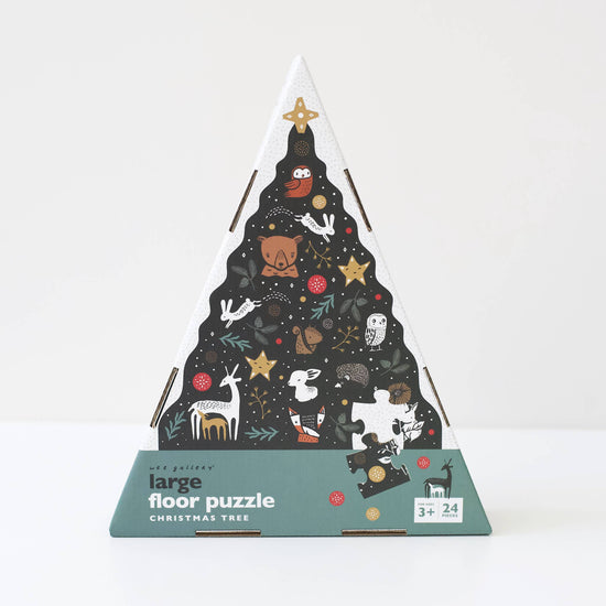 Wee Gallery Large Floor Puzzle - Christmas Tree