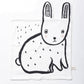 Wee Gallery Snuggle Blanket - Bunny