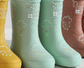 Grass & Air Colour- Revealing Wellies - Navy