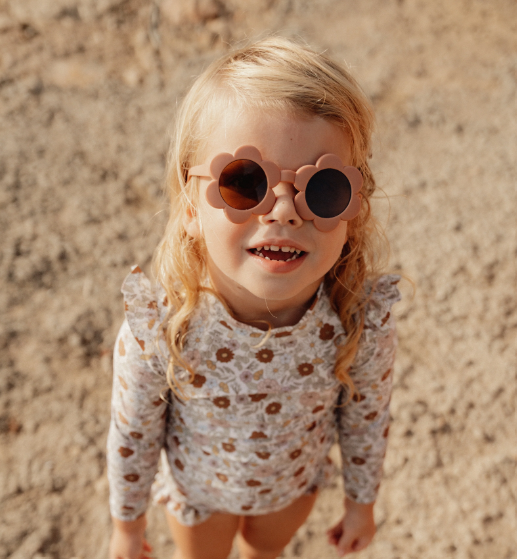 Little Dutch Sunglasses Pink Flowers